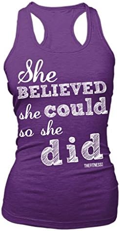 She Believed She Could so She Did