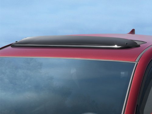 WeatherTech Custom Fit Sunroof Wind Deflectors for Cadillac Escalade, Dark Smoke On Sale