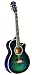 INDIANA Madison MAD-FLBL Acoustic-Electric Guitar - Blue Sunburst