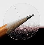 1" Crystal Clear, Wafer Seals/ Mailing Tabs - Permanent Adhesive (1,000 Labels/ Roll, Perforated)