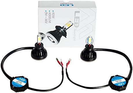 2 Pack - H1 Car LED Headlight Conversion Kit,LED Headlights Bulbs,Auto Car LED Headlamp - 40W 8000LM 6000K,Play & Plug