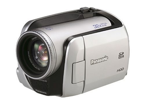 Panasonic SDR-H20 EG-S Camcorder (HDD/SD Hybrid, 30GB, 32-fach opt. Zoom, 6,9 cm (2,7 Zoll) Display, Bildstabilisator)