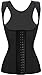 Pink Queen® Womens Plus Size Workout Latex Waist Training Corsets Cincher Shaper