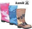 Kamik Camouflage Rain Boots for Kids & Toddlers (Size Ch. 5 - K6)