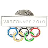 2010 Winter Olympics 5 Rings Collectible Pin