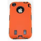 Body Armor for iPhone 3G / 3GS - Orange & Black