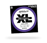 D'Addario Guitar Strings Set, Chromes, Jazz Light