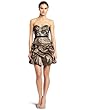 ABS by Allen Schwartz Womens Lace Bodice Bustier Dress ABS by Allen Schwartz Womens Lace Bodice Bustier Dress