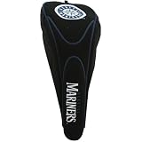 MLB McArthur Seattle Mariners Black Magnetic Golf Club Headcover