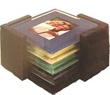 Green Coaster Photo Frame (set of 4 pcs)