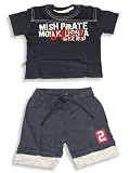Mish Mish - Infant/Newborn Baby Boys Short Set, Navy