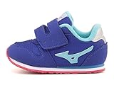 [ミズノ] mizuno 女の子 男の子 ベビーシューズ スニーカー キッズ ベビー 子供靴 運動靴 通学靴 タイニー ランナー 4 ストラップ 屈曲性 ゆったり 発育インソール2 脱ぎ履き簡単 TI