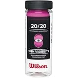 Wilson 20/20 Racquetball (3 Ball Can), Pink