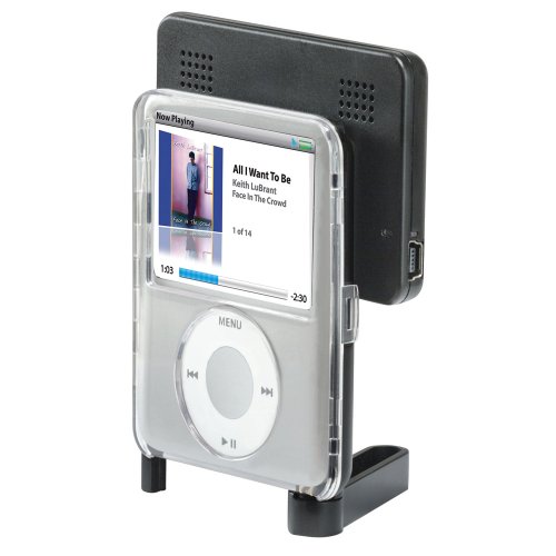 iHome iHM20B Pocket Stereo System for iPod nano 3G (Black)