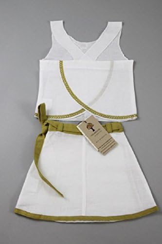 Natureroots Organic White top and skirt (2T)