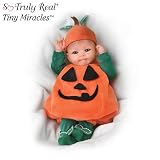 Tiny Miracles Punkin: Collectible Halloween Realistic Baby Doll   So Truly Real by Ashton Drake