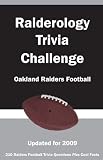 Raiderology Trivia Challenge: Oakland Raiders Football