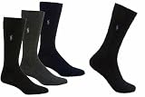 Polo Ralph Lauren Mens Combed Cotton 3-Pair Socks 10-13