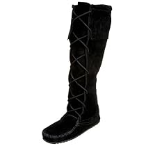 Minnetonka Women's Front Lace Knee Hi Boot