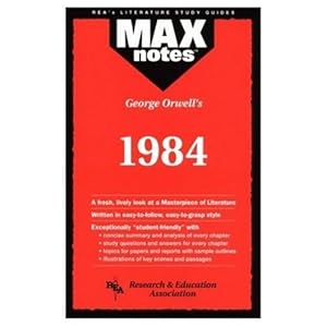 Cover of "George Orwell's 1984 (Max Notes...