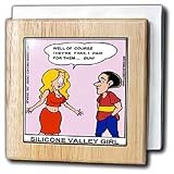 Silicone Valley Girl - 6 Inch Tile Napkin Holder