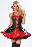  : Queen of Hearts - Womens Sexy Fairy Tale Costume Lingerie Outfits
