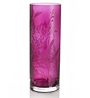 Cylinder Floral Pattern Vase