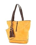 Tan and Coffee Large Crocodile Tote Handbag with Coin Purse