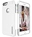 iPhone 6S Plus Case, TOTU Scratch Resistant Thin Dual Layer Protective Hybrid Case Shock Absorbing Technology Case for Apple iPhone 6 plus (2014) and iPhone 6S Plus (2015) - White/Gray