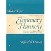 Workbook for Elementary Harmony: Theory and Practice