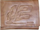 Ryan Newman Rico Brown Leather Trifold Wallet