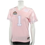 Nike Florida Gators #1 Pink Ladies Replica Football Jersey with 2007 BCS National Championship Game Patch