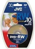JVC 8cm Rewritable Mini DVD-RW For Camcorders - Spindle Of 10