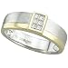 14K Two Tone Gold Diamond Ring