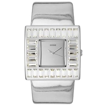 Guess - W11524L1 - Montre Femme - Montre Quartz Analogique - Collection Trend Martini - Bracelet en Cuir