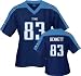 Drew Bennett Tennessee Titans Women's Navy Replica NFL Jersey