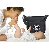 Georgia Bulldogs Diaper Bag Official NCAA College Logo Deluxe University of Georgia - Baby Bag - BEST Baby Shower GIFT for New Dad, Father or New Mom Mother GIFTS