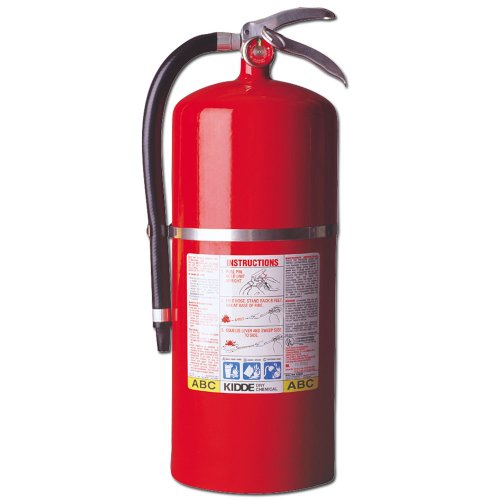 Kidde 468003 Pro Plus 20 MP Fire Extinguisher, UL Rated  20-A,  120-B:C, Red