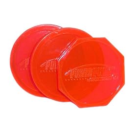Sportcraft Air Hockey Pucks - 3 Pack - Translucent design