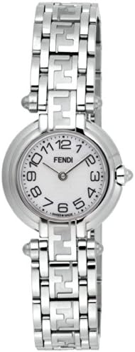 FENDI watch Zucca white pearl dial Date F78240 Ladies