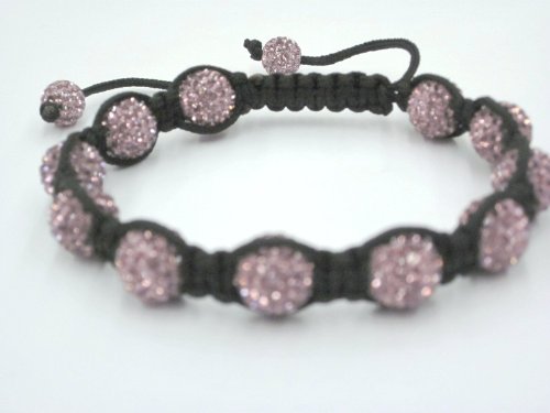 Shamballa Bracelet with Purple