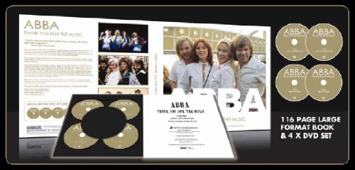  Thank You For The Music - Abba [Book + DVD] cd cover