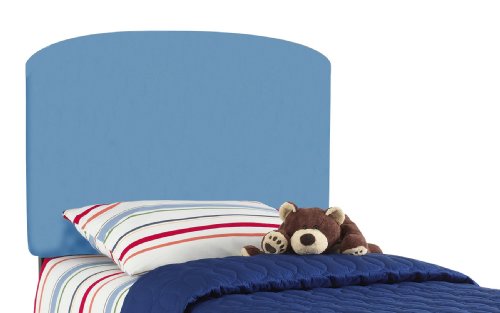 Lauren'S Twin Kids Headboard By Skyline Furniture In Light Blue Cotton