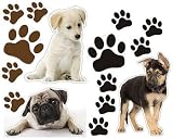 Fun Time Puppy Wall Stickers