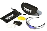 Ladgecom Cycling & Running Sunglasses Complete Kit with 4 Lenses for all Conditions