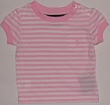 Ralph Lauren Baby Girls Corrie Striped Pocket Tee
