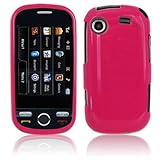 Solid Hot Pink Hard Protector Case Cover For Samsung Messager Touch SCH-R63 ....