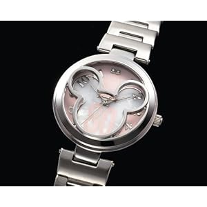 【クリックで詳細表示】世界限定ミッキー誕生80周年記念腕時計 ピンク