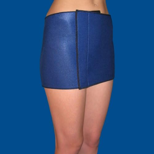 Postnatal Pregnancy Maternity Belt / Type 250 Neoprene / Bandage against radiculities / Baby Bump Tummy Belly Back Support Band / Wrap Slimming / Stomach Binder / Abdominal Girdle / Abdomen Supporting / Prevents strength marks / Perfect for New Mums / Made in Europe / Blue (S (Waist measurement 70cm - 80cm))