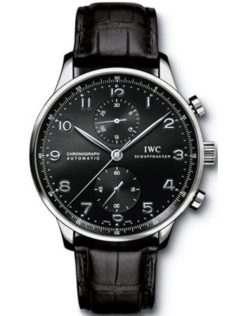 IWC Portuguese Chrono Automatic Steel Mens Watch IW371438